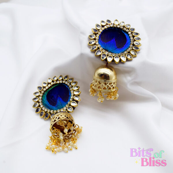 Mrignayni Fabric earrings