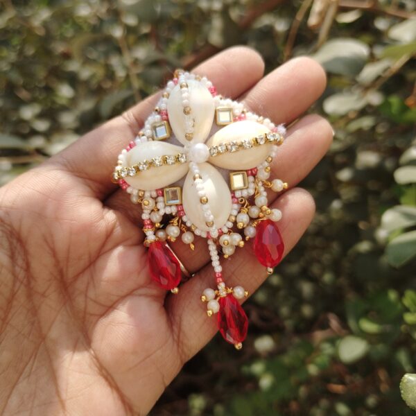 Ruprekha Seashells Earrings - Image 3