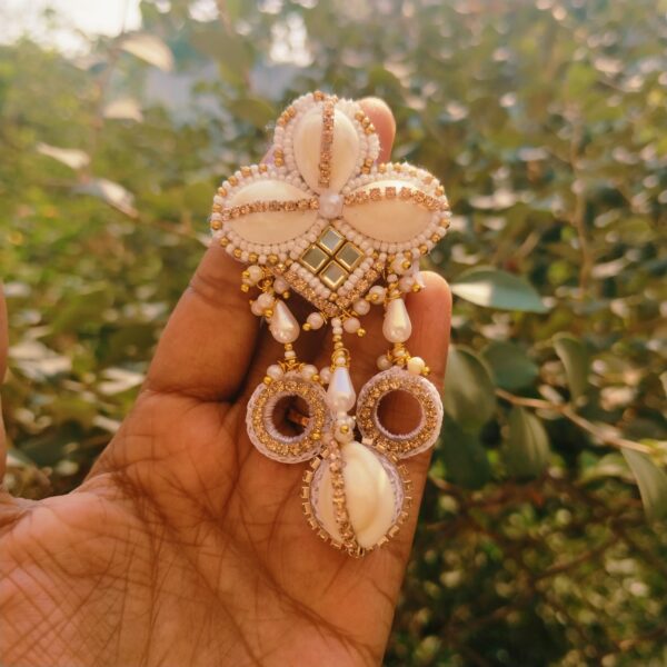 Jhanvika Seashells Earrings - Image 4