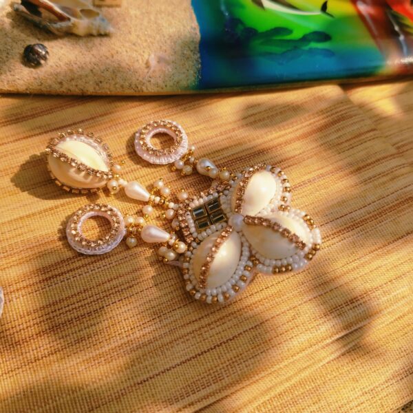 Jhanvika Seashells Earrings - Image 5